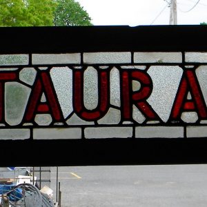 Restaurant Stained Glass- SOLD