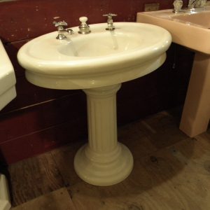 Oval Pedestal Sink