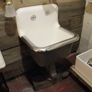 High Back Utility Sink