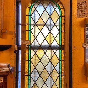 Arch Top Stained Glass Window