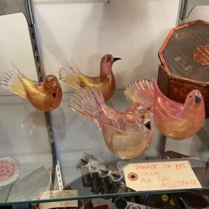 Murano Glass Love birds