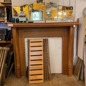 Solid Oak Mantel