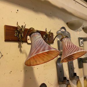 Brass Nike Federal Sconces