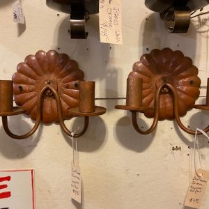 Copper Sunflower Sconces