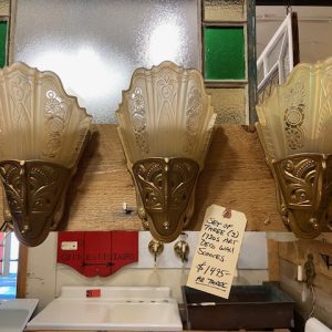 Set of Art Deco Wall Sconces