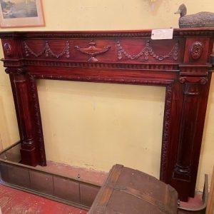 Mahogany Federal Mantel