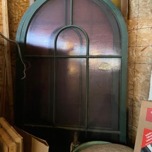 Purple Arched Window