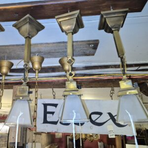 Craftsman Style squre pendant light