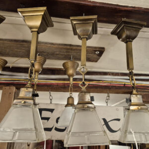 Craftsman Style squre pendant light