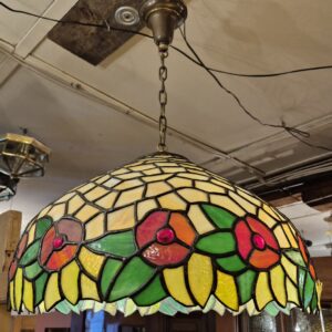 Stained glass ceiling light
