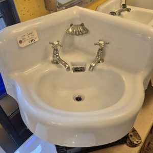 Corner Bathroom Sink 1930