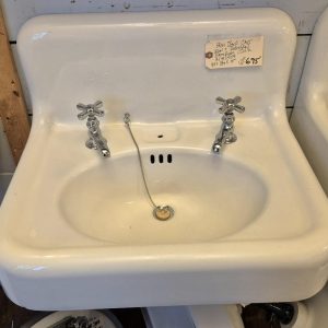 High Back Bathroom sink 1937